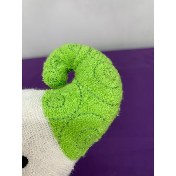 Pier One Imports 8 inch Bath Scrubbing Terry Cloth Snowman green hat pink scarf - Picture 7 of 9